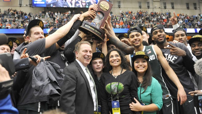 On This Day March 29 Msu Tops Louisville Twice In Elite Eight