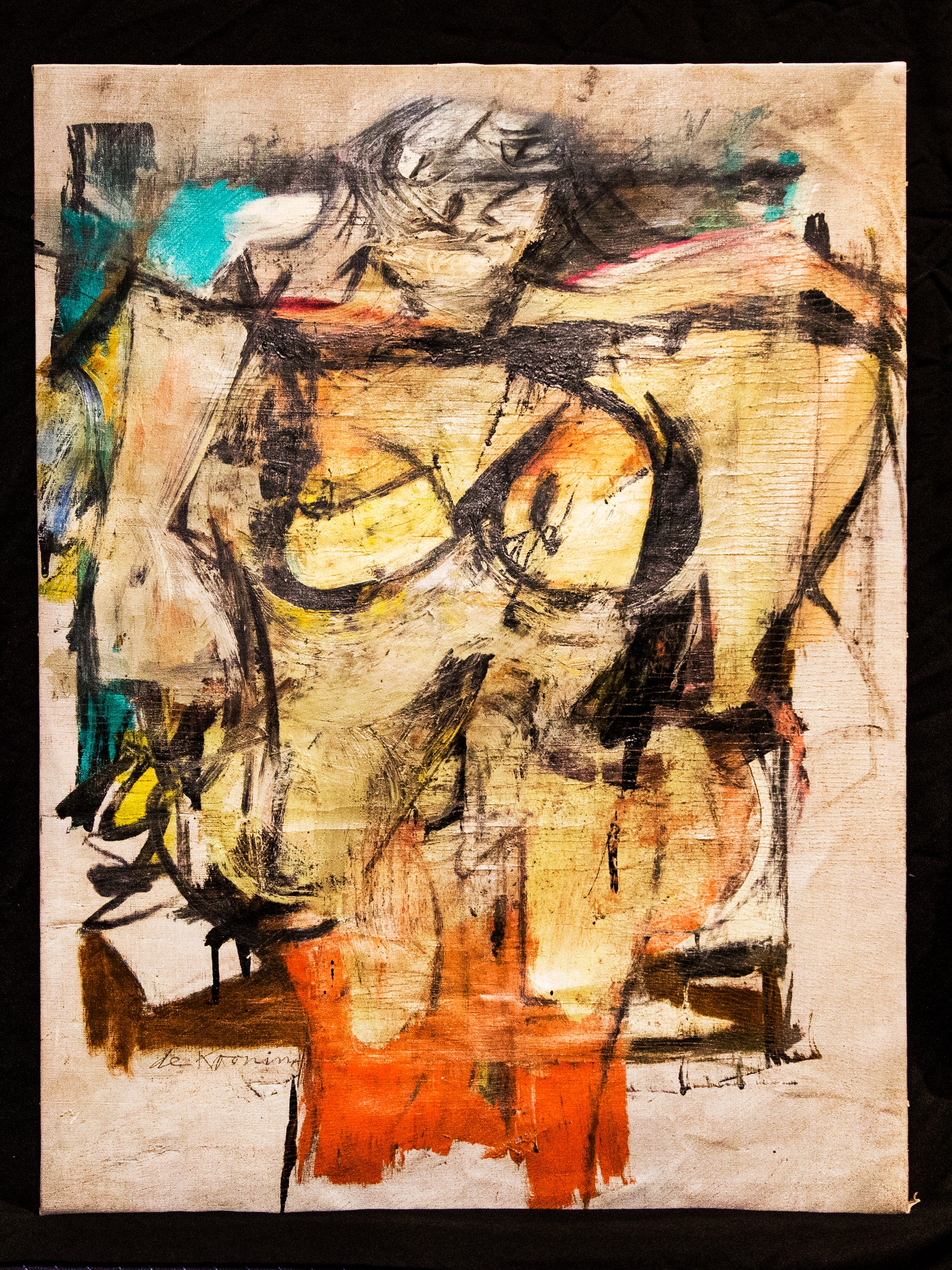 Stolen De Kooning Woman Ochre Painting Recovered 31 Years Later