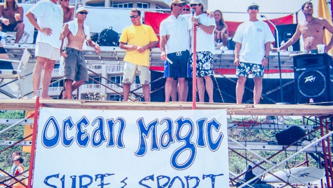 In March 2000, Ocean Magic Surf Shop hosted the first Pro Am surf contest at Juno Beach Pier. Shop owner Don French recalls what a huge undertaking it was.