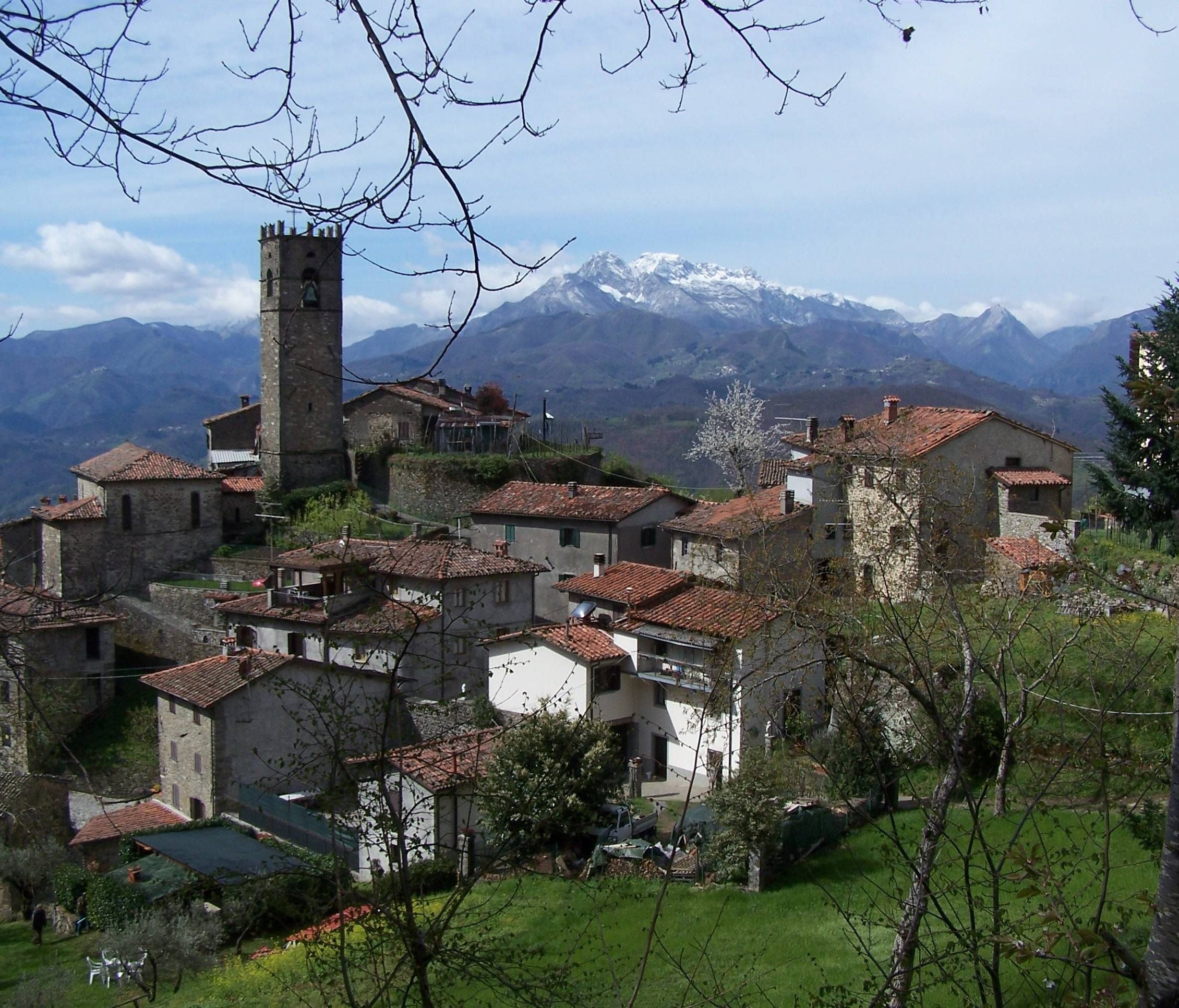 Lupinaia, population 67, features a soaring, turreted bell tower and hosts an annual chestnut harvest that draws thousands of culinary pilgrims each November.