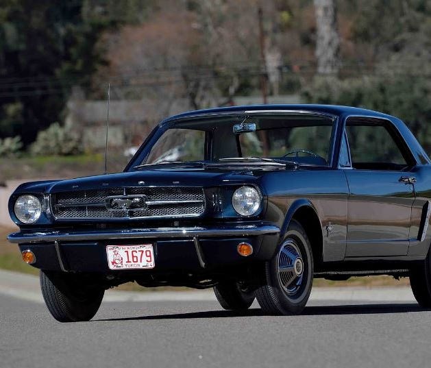 This 1965 Mustang is believed to be the second one ever built