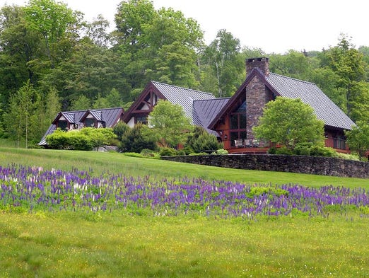 Vermont: This five-bedroom house in South Woodstock