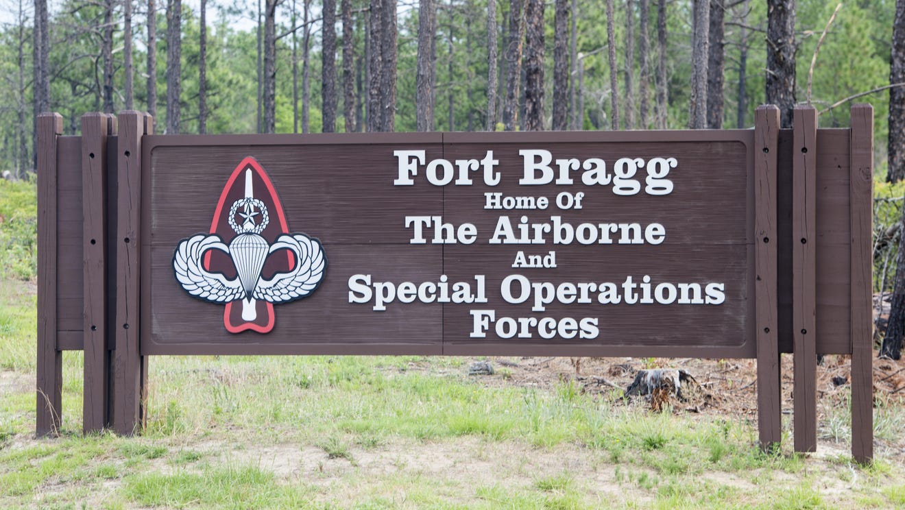Fort Bragg leaders remind soldiers, families of DOD protest policies.