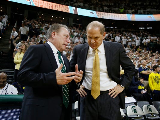 Msu Michigan Protected As Big Ten Goes To 20 Game Men S Hoops Schedule