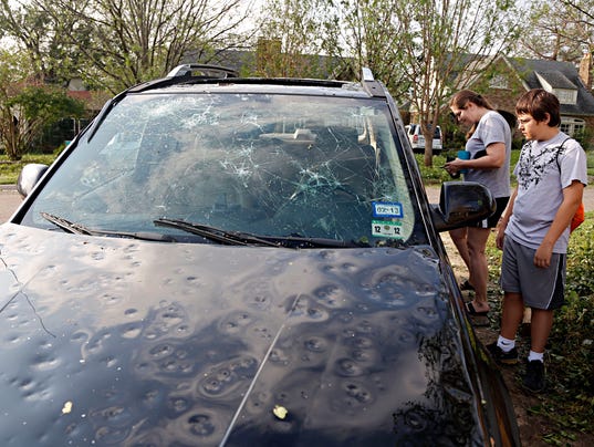 Hail-damaged cars can be a good deal, but be wary