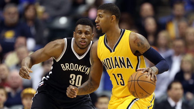 Indiana Pacers forward Paul George has averaged 26.1 points per game this season.