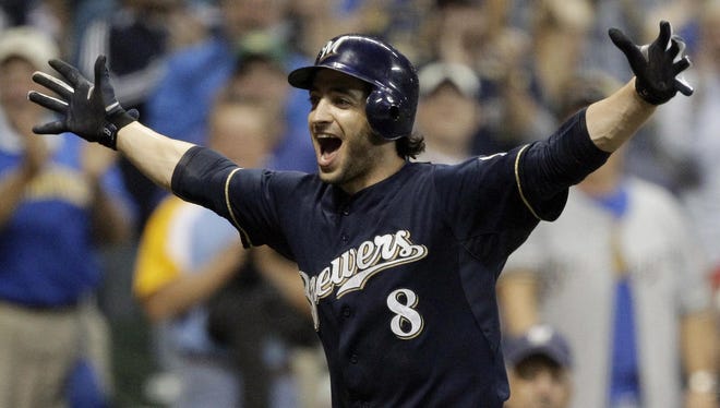 Ryan Braun spent time in the Florida State League as part of the Brevard County Manatees.