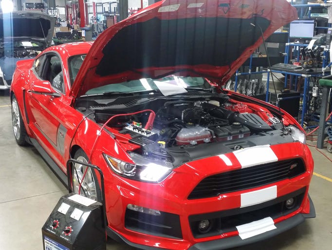 With modifications in place, a Roush Stage 3 Mustang