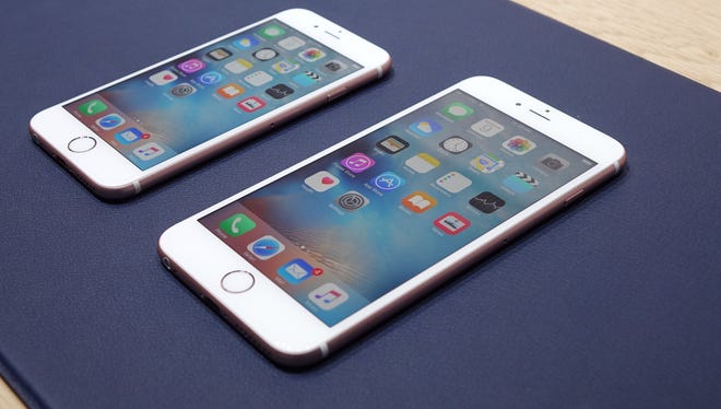 The iPhone 6s and 6s Plus.