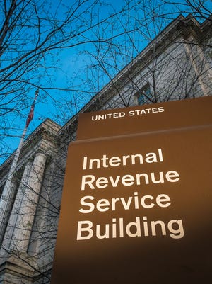 This file photo, taken in 2014, shows the IRS headquarters in Washington, D.C.