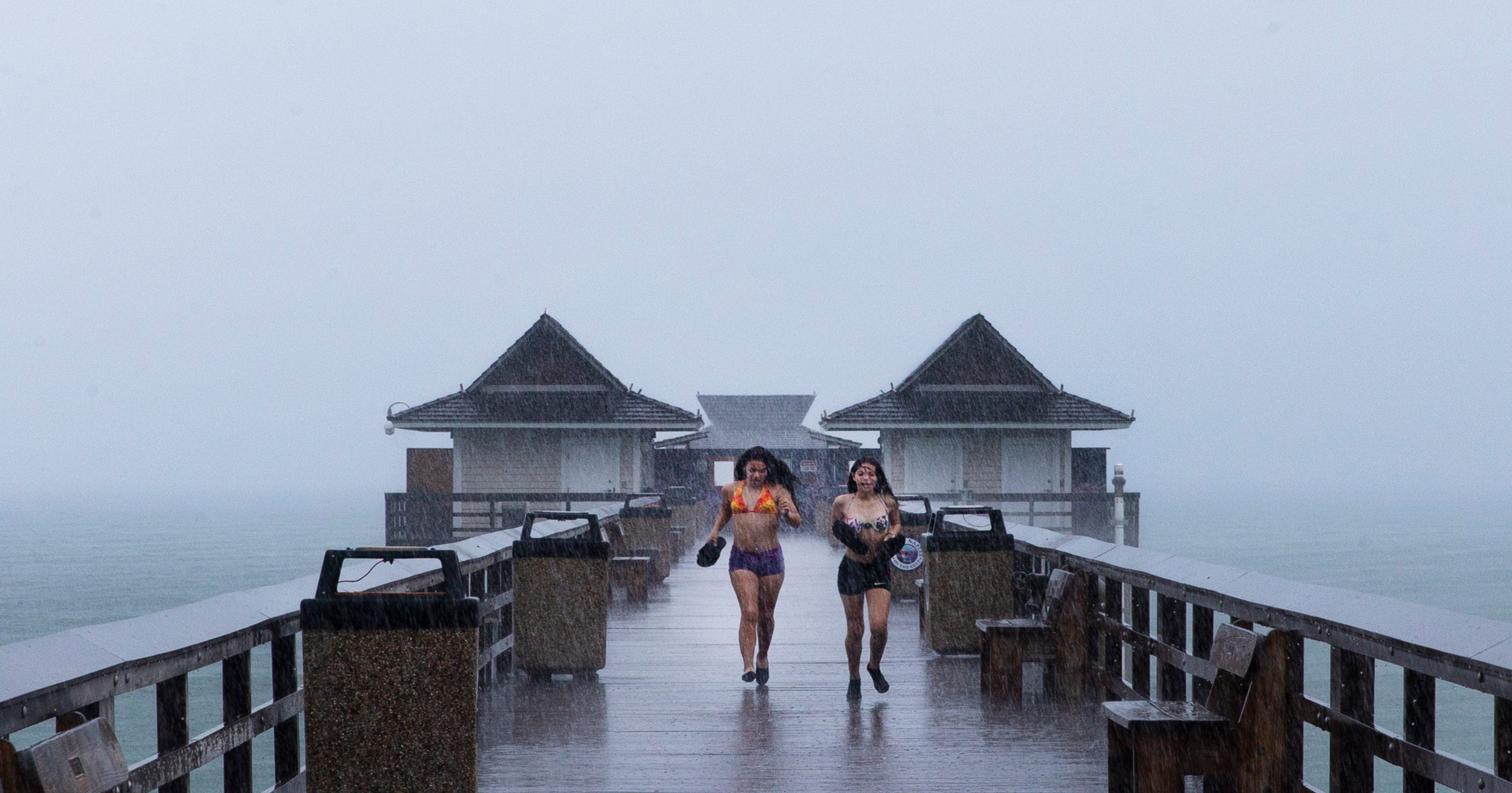Naples weather Wet conditions to carry into Monday