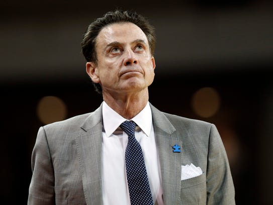 Louisville head coach Rick Pitino has been to seven