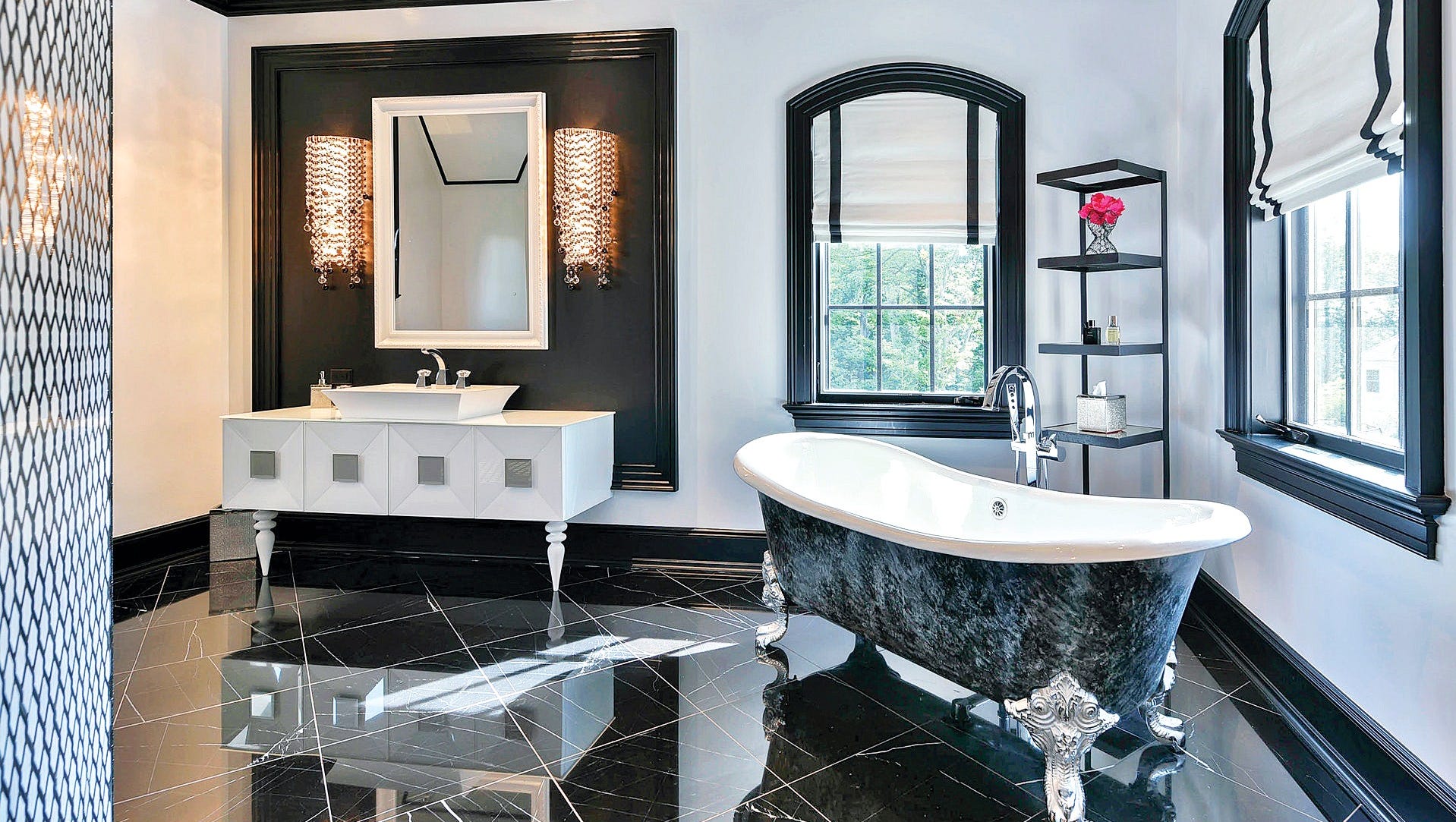 Unique master bathrooms open up a world of design possibilities