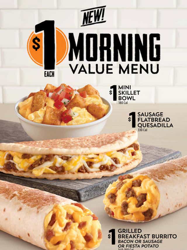Taco Bell S 1 Menu Heats Up Breakfast Battle