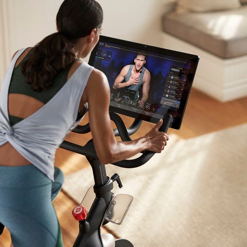 Peloton's home-based exercise equipment is in high