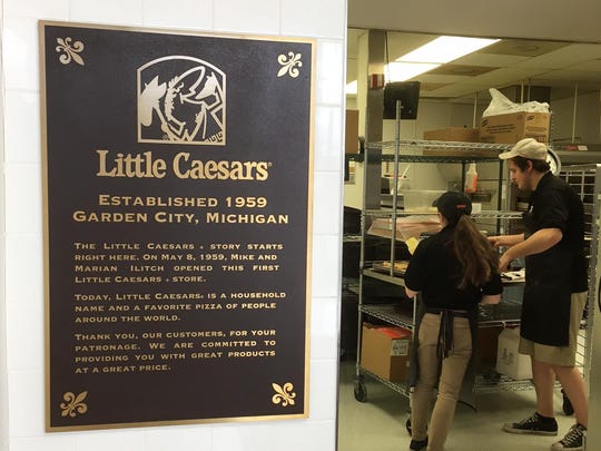 Rubin At The Original Little Caesars Life And Pizza Go On