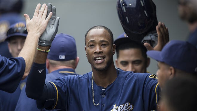 Brewers centerfielder Keon Broxton was arrested early Friday morning in Florida.