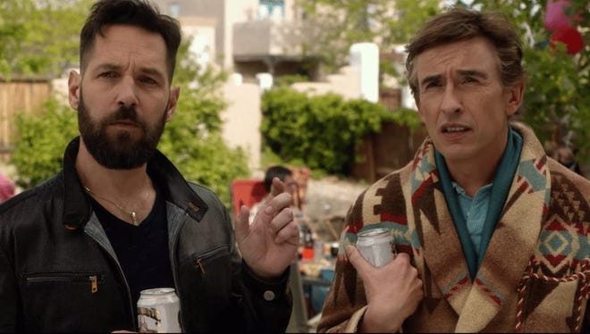 Paul Rudd (left) and Steve Coogan (right) star in "Ideal Home."