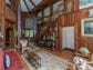 The home has two staircases leading to separate wings