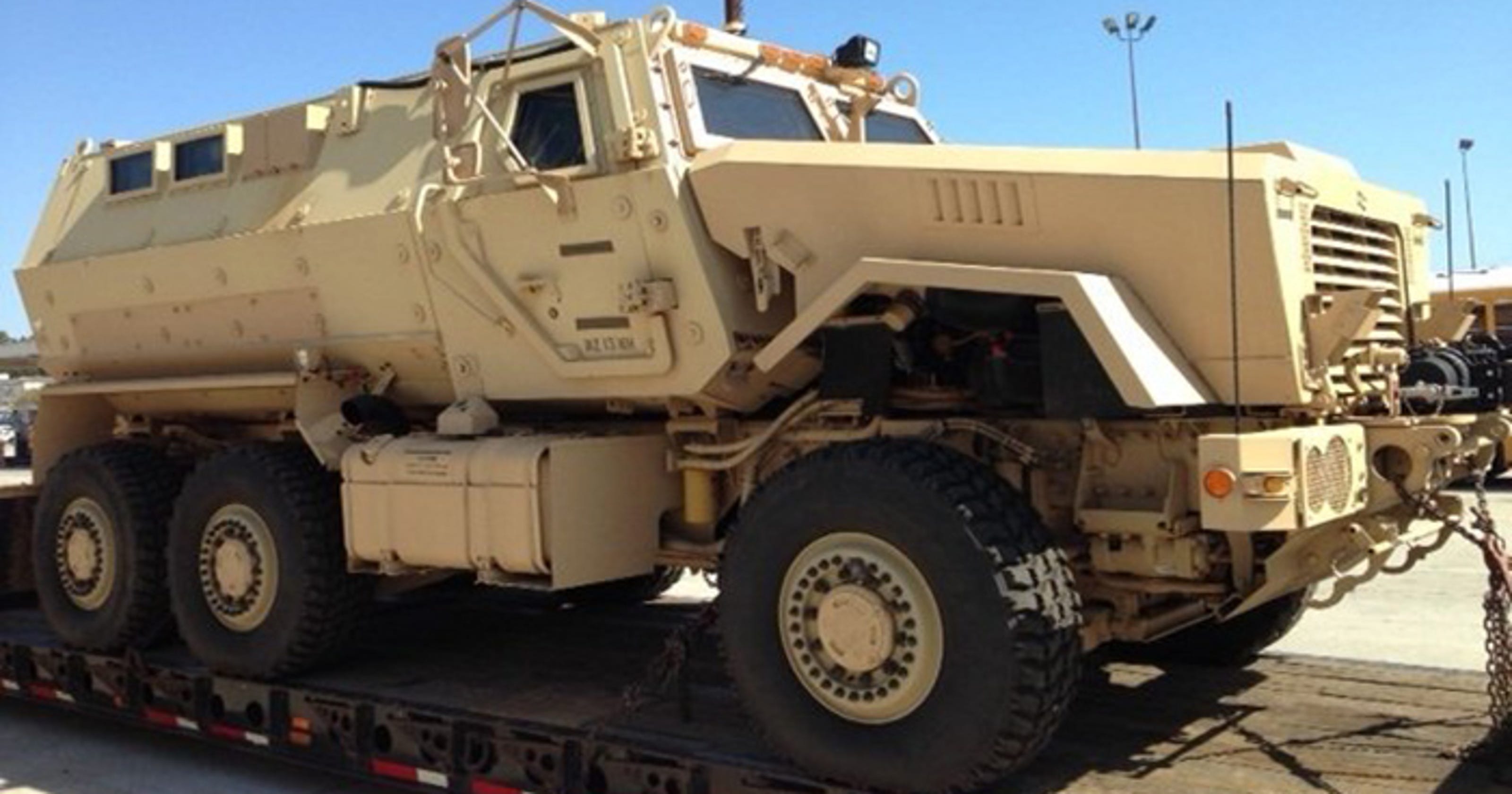 San Diego Schools Get 18 Ton Armored Military Vehicle