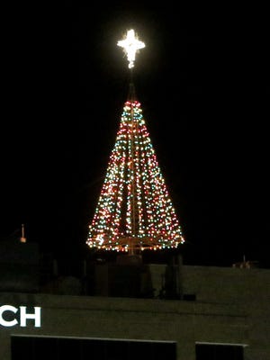Hospice of Wichita Falls reached their fundraising goal of $200,000 Friday, Dec. 15, 2017, and lit the Christmas tree a top the Southwest building. They went on to gather an additional $100,000, ending the fundraiser with over $300,000.