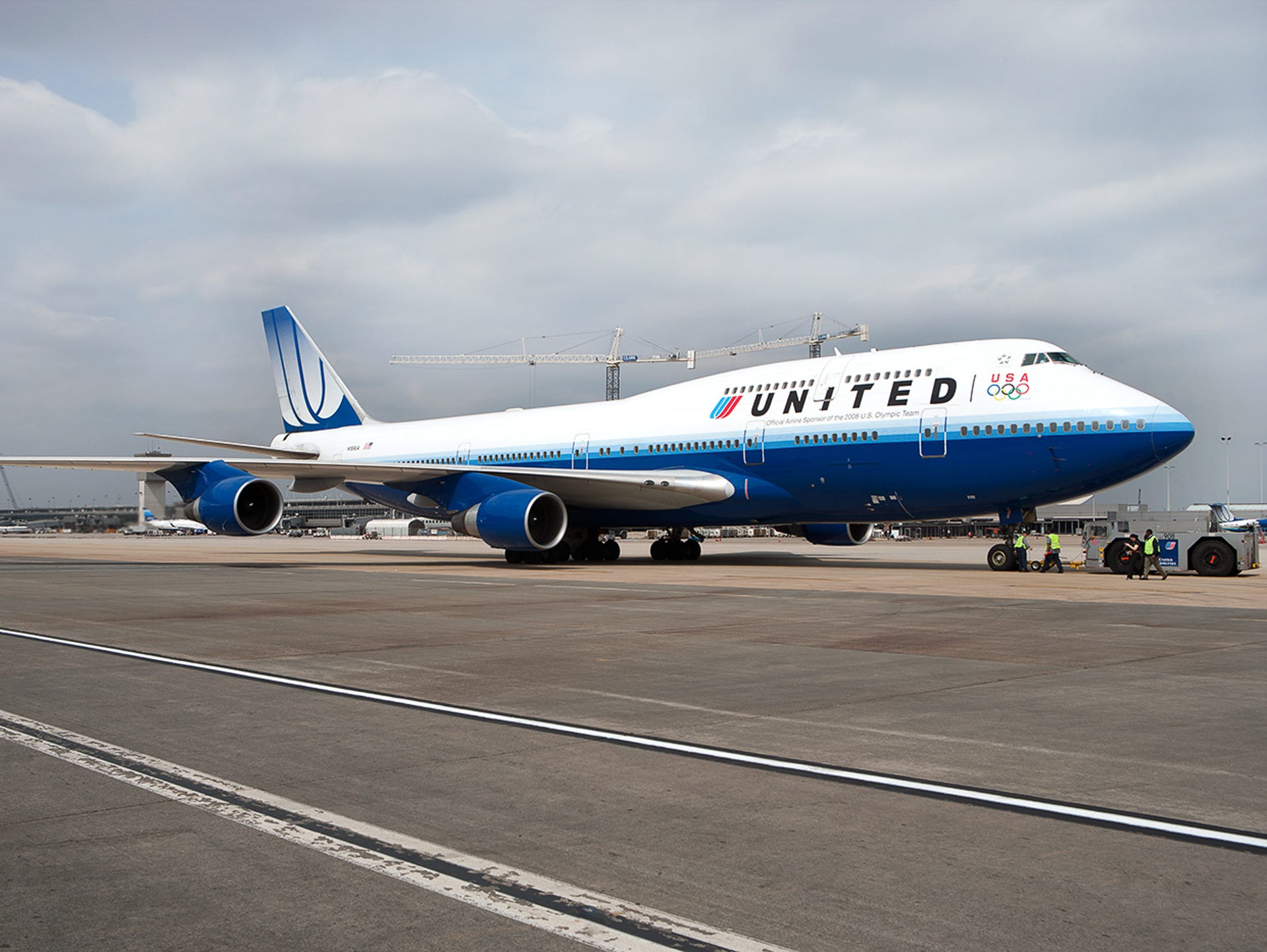 United Airlines completes its last Boeing 747 flight  United Airlines 