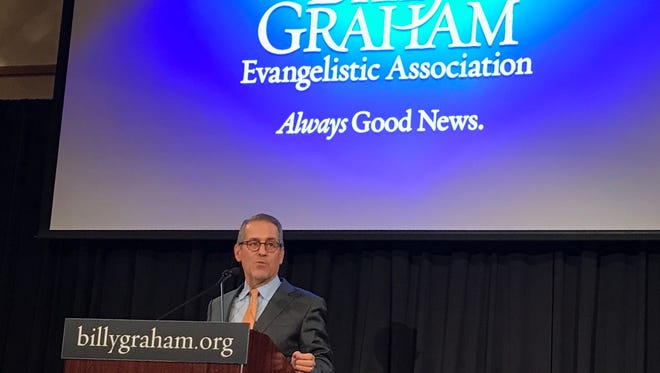 Mark DeMoss, spokesman for the Billy Graham Evangelical Association, gives details about Billy Graham's funeral. The service will take place Friday, March 2.