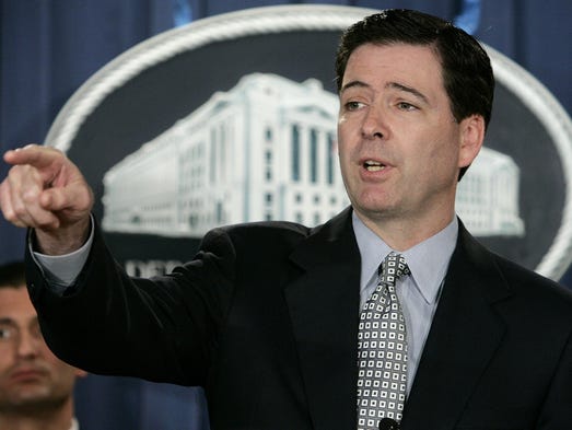 Comey announces federal grand jury indictments for