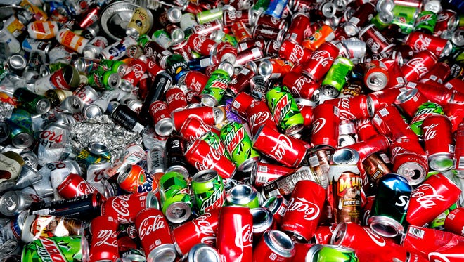 Aluminum cans can be recycled at the Rutherford County Recycling Center at 1140 Haley Road.