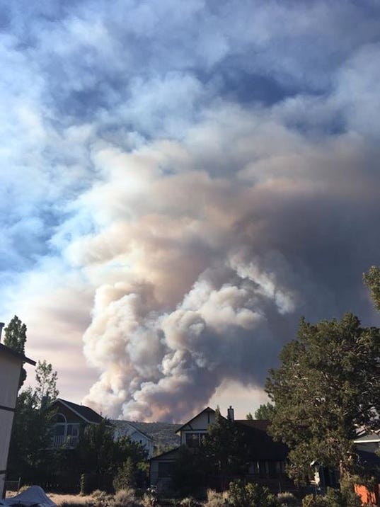 Fire crews getting handle on Big Bear area wildfire burning since Monday