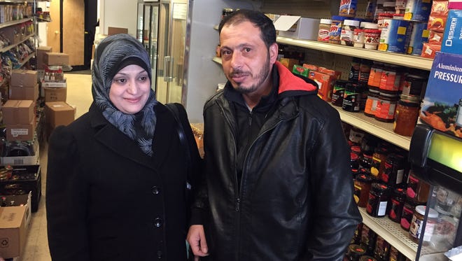 Syrian refugees Rula and Abdul arrived in Madison on Jan. 20, 2017, with their daughters, ages 5 and 8. A week later, President Donald Trump halted any additional arrivals of refugees from the war-torn country indefinitely. They were photographed Jan. 31, 2016 in Madison. They asked that their last names not be used for their own safety.