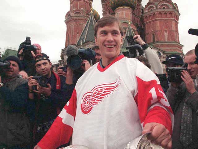 Russian 5 Slava Kozlov Goes From Life Support To Life With Red Wings