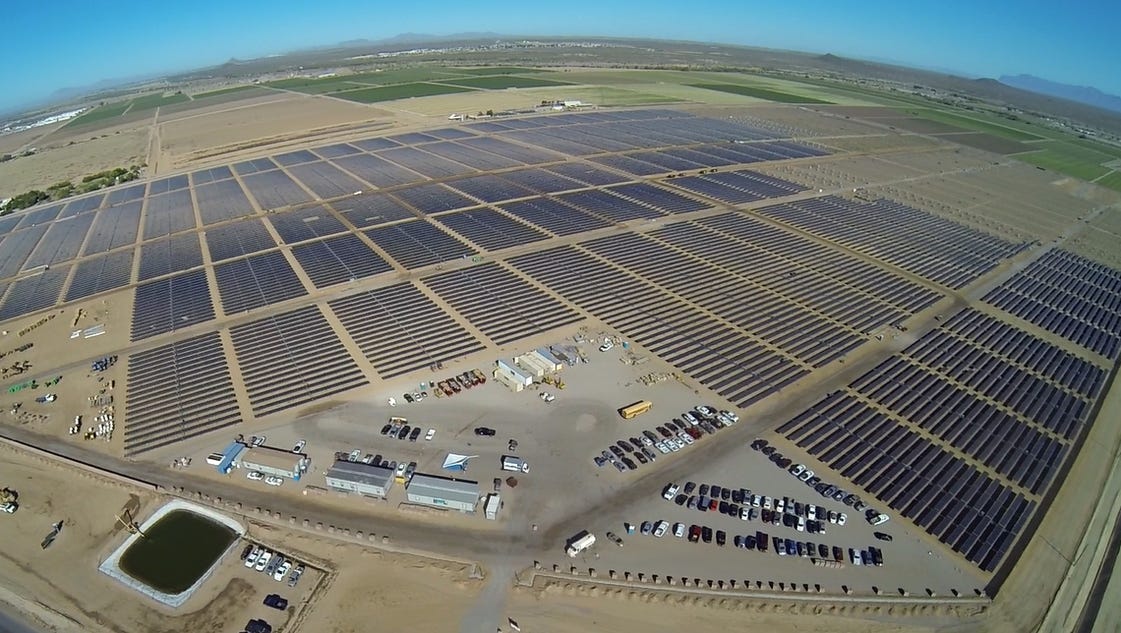Apple's secret solar plant in Arizona could power 12,500 homes