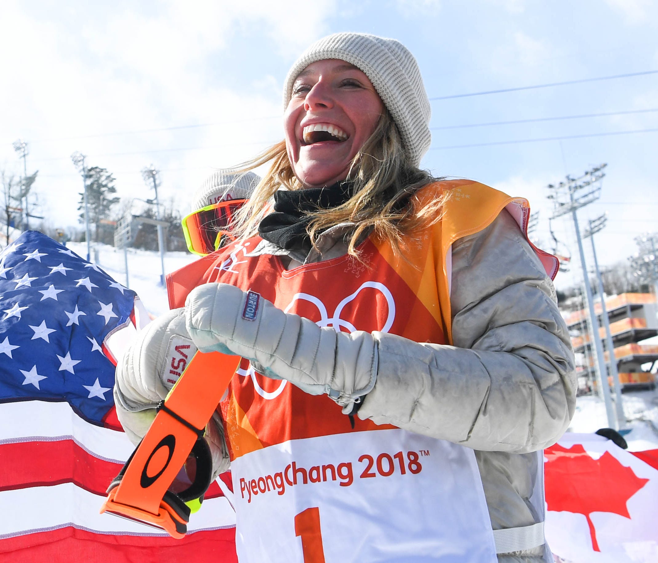Jamie Anderson will compete in the women's big air snowboarding.