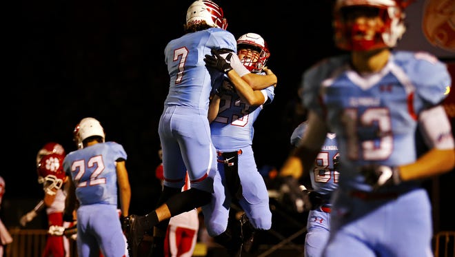 Glendale High School's football team finished the 2016 season as the No. 6-ranked team in the Missouri Media Rankings.