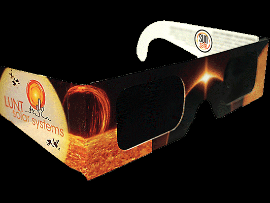 Plastic Solar Eclipse Viewing Glasses USA 2017 100% SAFE CE APPROVED DARKERBL FD 