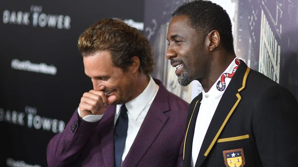 See Idris Elba Matthew Mcconaughey S The Dark Tower Premiere Looks