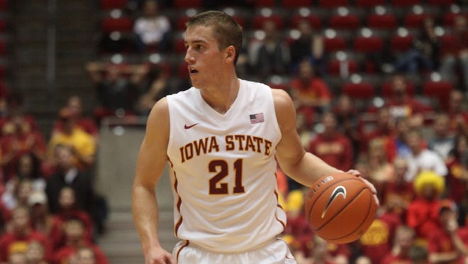 Iowa State basketball player Matt Thomas (pictured) will be suspended for three games, including two regular-season contests, along with teammate Abdel Nader.