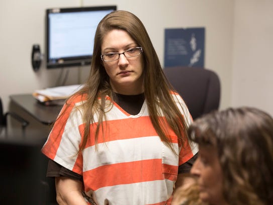 Nicole Finn faced a judge at the Polk County Jail Monday