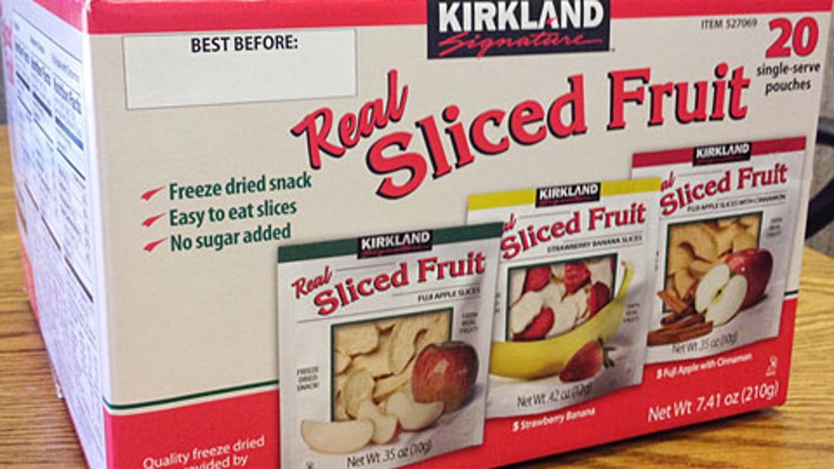 Costco Recalls Freeze Dried Fruit Snacks