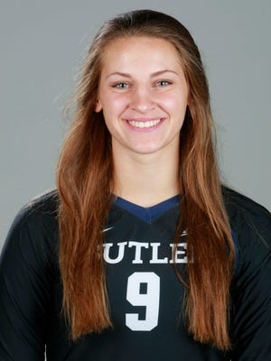 Butler volleyball player Anna Logan