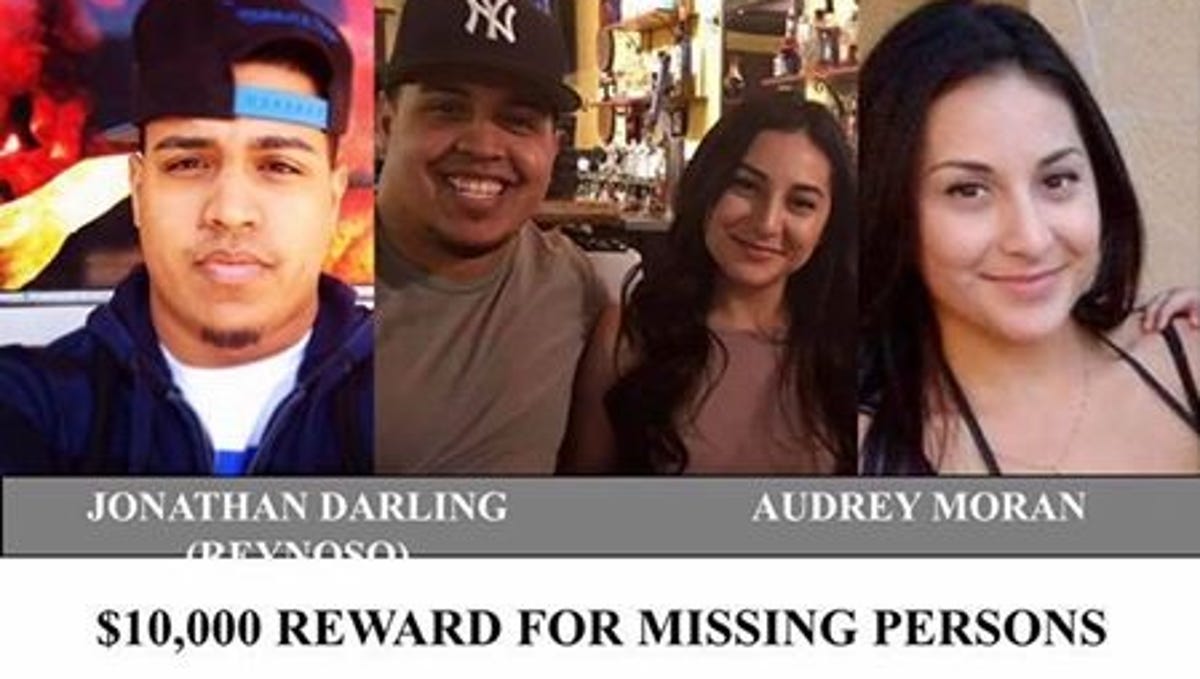 Audrey Moran Jonathan Reynoso 2017 Missing Persons Case Now Homicide 3 Arrested Police Say