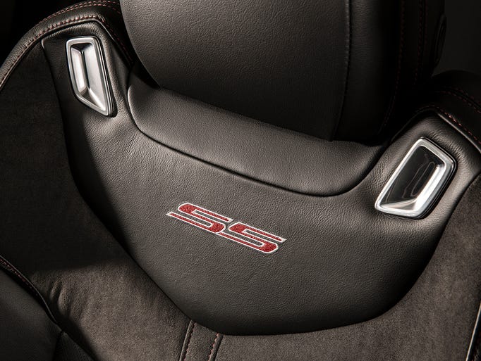 The SS badging is included on the seats.