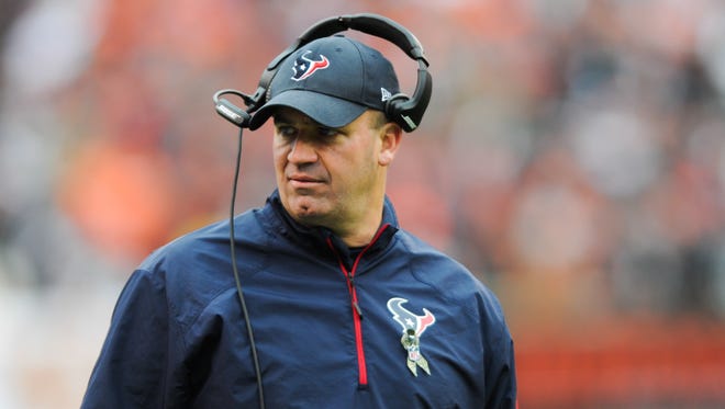 Texans head coach Bill O'Brien will try to lead Houston to its first ever win in Indianapolis.