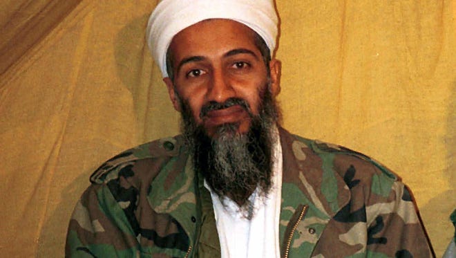 This undated file photo shows al Qaida leader Osama bin Laden in Afghanistan.
