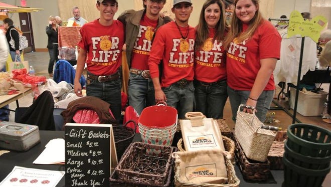 Last year, members of the Centennial FFA Chapter gift-wrapped some of the local food and agricultural goodies that attendees bought at the inaugural HomeGrown event.