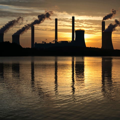 The coal-fired Plant Scherer, one of the nation's...