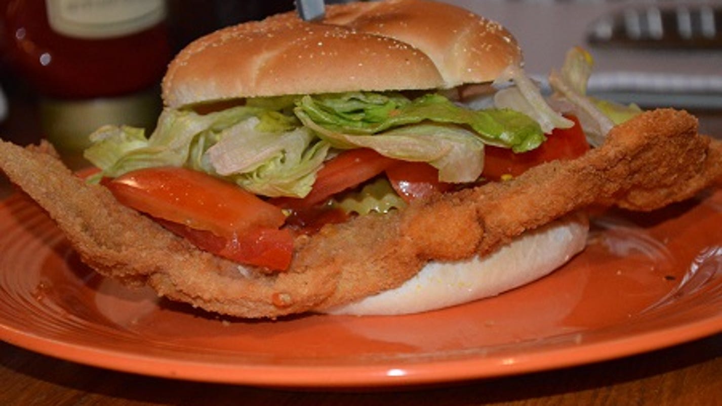 Breaded pork tenderloin The official sandwich of Iowa?