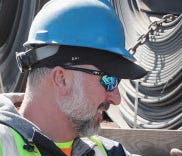 Steel is loaded onto a truck for shipping on March 15, 2018, in Portage, Indiana.