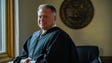 Circuit Court Judge Duane Slone, sits in his office